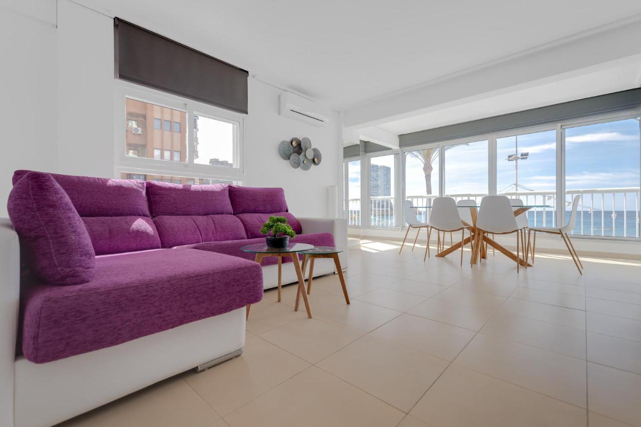Sun Sand And Luxury Seafront Apartment Veracruz Levante Benidorm Exterior photo